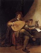 Jan Steen, Self-Portrait as a lutenist